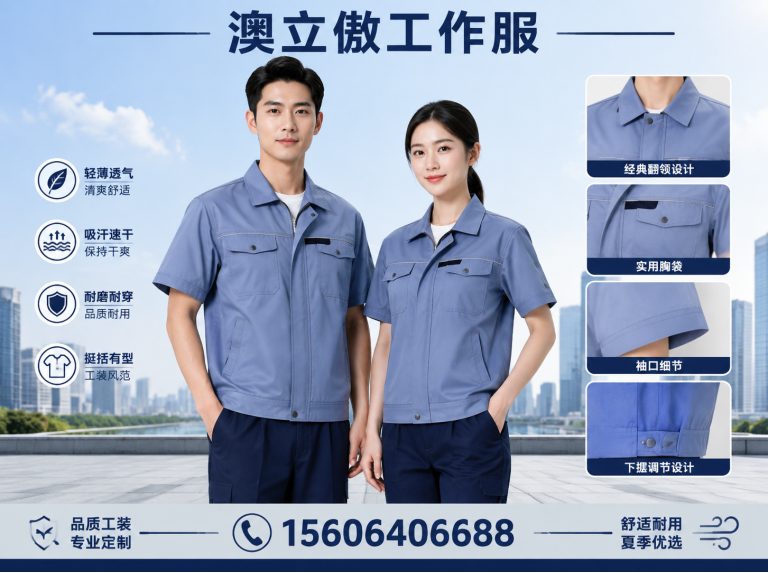 济阳区工装短袖展示图